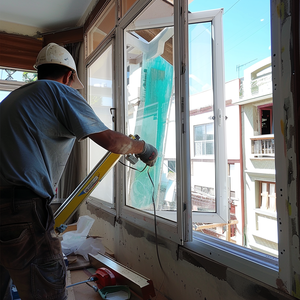 Instalación de ventanas de PVC en CDMX